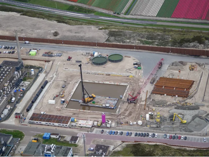 PALLAS Constrcution Pit From Above April 2024