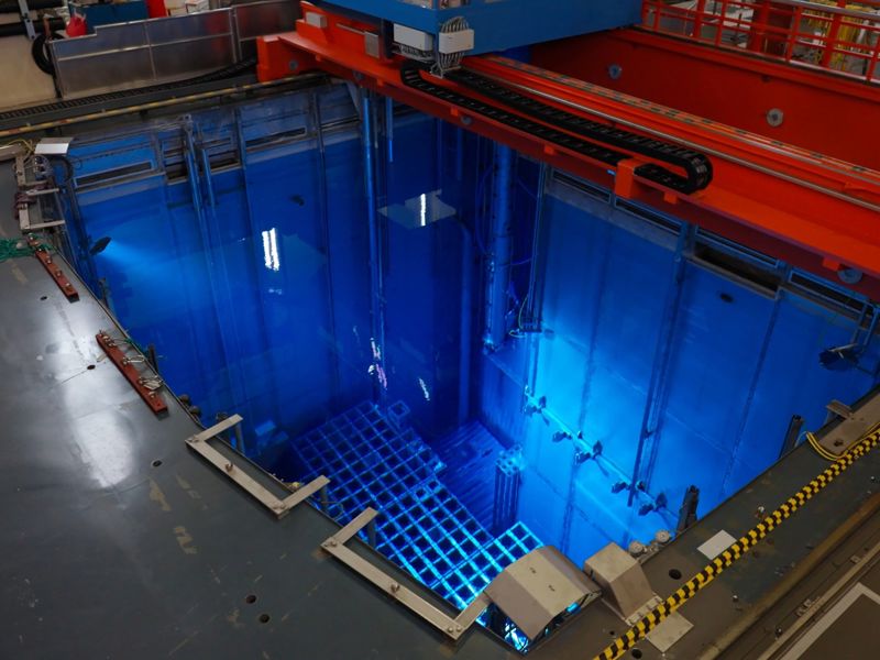 Het Splijtstofopslagbassin